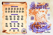 Baronial, a Blackletter Font by Burntilldead (Thumbnail 6 of 13)