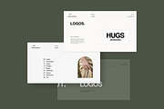 HUGS | Brand Guidelines, a Presentation Template by creathrivestudio (Thumbnail 10 of 15)