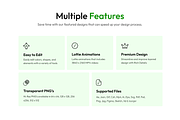 Christmas Tree Icons, a Duotone Icon by Brickclay (Thumbnail 2 of 5)
