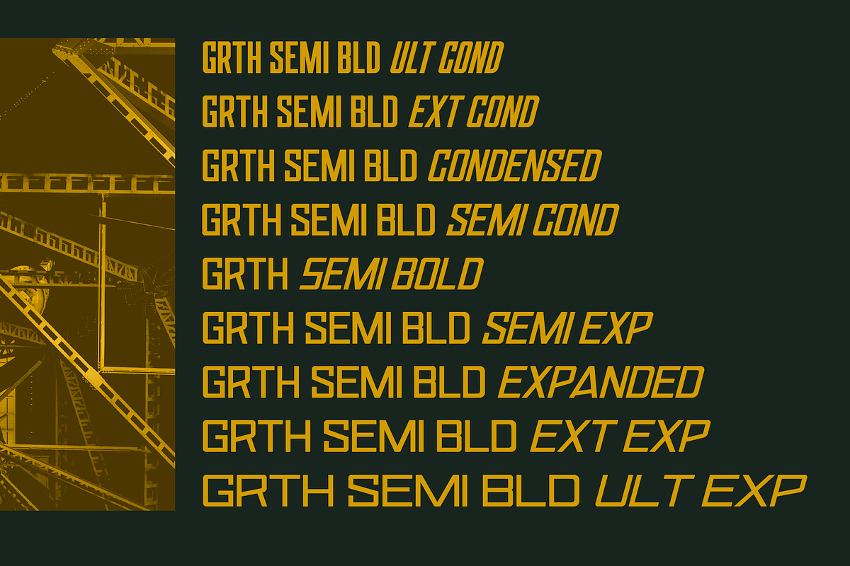 Gareth Font Family, a Sans Serif Font by Ryan Prasetya (Photo 12 of 16)
