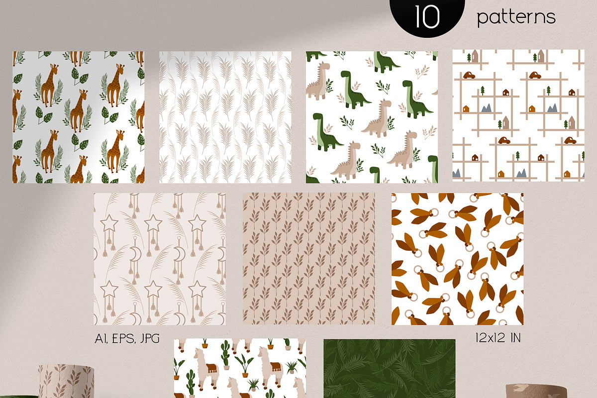 Nursery. Boheman decor, an Animal Illustration by EasyArt (Photo 6 of 9)