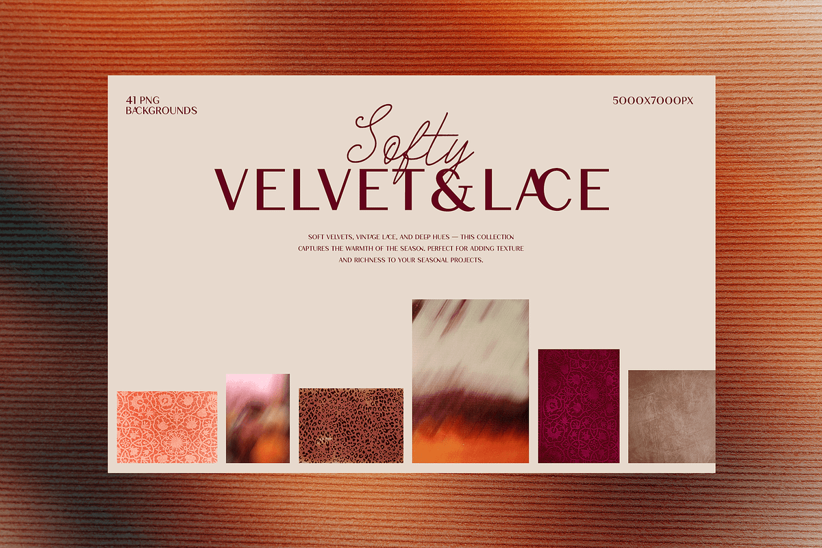 Softy Velvet & Lace – backgrounds, a Background Graphic by DigARTbyHavroshka (Photo 1 of 7)
