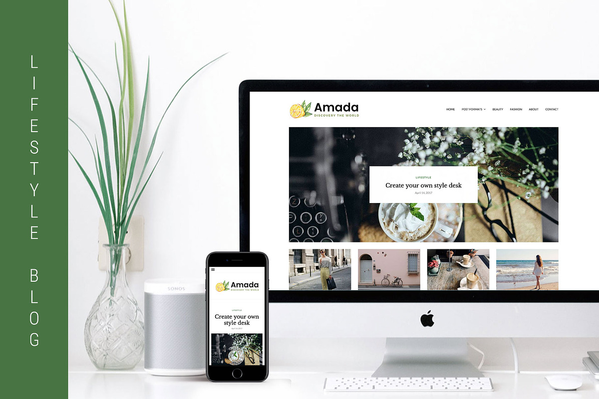 Amada - Travel & Lifestyle Blog, a WordPress Template by EasyBlog Themes (Photo 2 of 4)