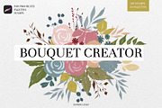 SALE! BOUQUET CREATOR for Procreate, a Brush Add-On by anastasiia.art (Thumbnail 1 of 10)