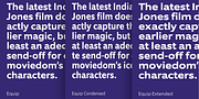 EquipCondensed, a Sans Serif Font by Hoftype (Thumbnail 8 of 15)