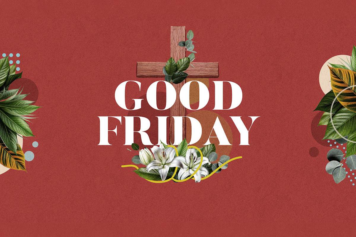 Good Friday Abstract Collage Easter, a Graphic by Sync Design Soultions (Photo 1 of 3)