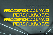 Techno Codex | Aggressive Future, a Sans Serif Font by Masyafi Studio (Thumbnail 2 of 8)