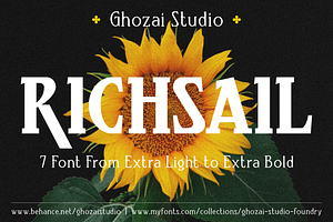 Richsail - Variable font