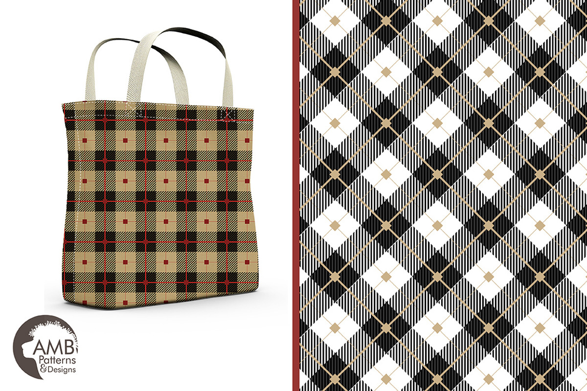 Lumberjack papers AMB-1871, a Pattern Graphic by AMBillustrations (Photo 5 of 5)