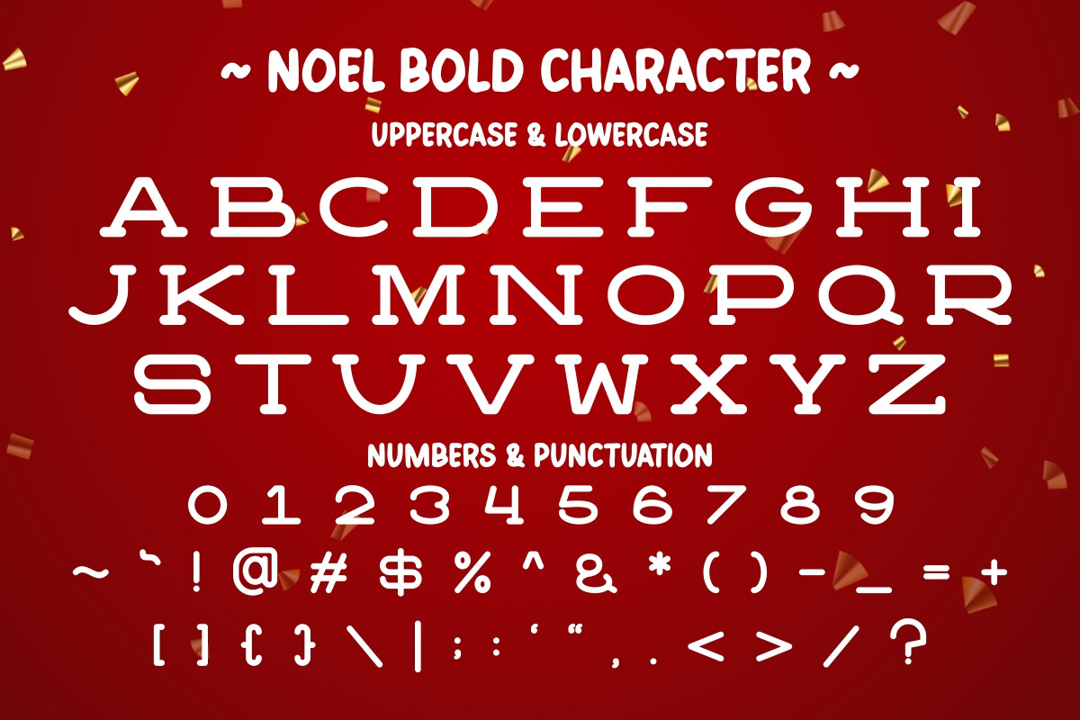 Noel Bold - Modern Slab Serif, a Slab Serif Font by Pian45 Studio (Photo 7 of 7)