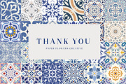 Azulejos Tile Collection, an Object Graphic by Paper Flowers Studio (Thumbnail 11 of 11)