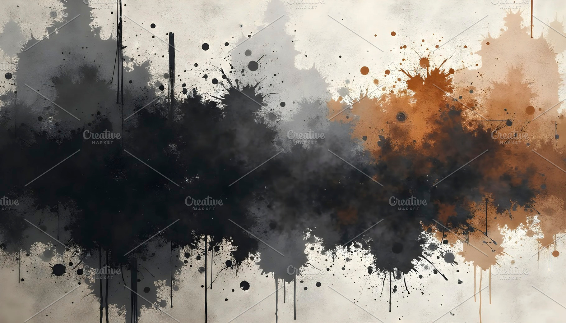 Urban Ink Splash Grunge Style backgr, a Photo by LOGOCREATIVE