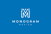Monogram Letter M Logo Design, a Branding & Logo Template by johnkent (Thumbnail 4 of 5)