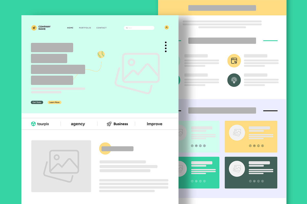 Giveway Email Template Layout, an UI Kit Template by CreativeShaper (Photo 1 of 5)