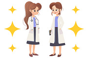 Healthcare Character Vector Pack, a Healthcare Illustration by NexaLine (Thumbnail 2 of 3)