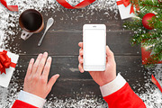 Santa Claus Christmas Mockup, a Household Mockup by RSplaneta (Thumbnail 5 of 9)