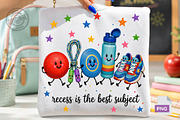 Back to School Png Design Bundle, a Seasonal Illustration by CreationArt (Thumbnail 4 of 11)
