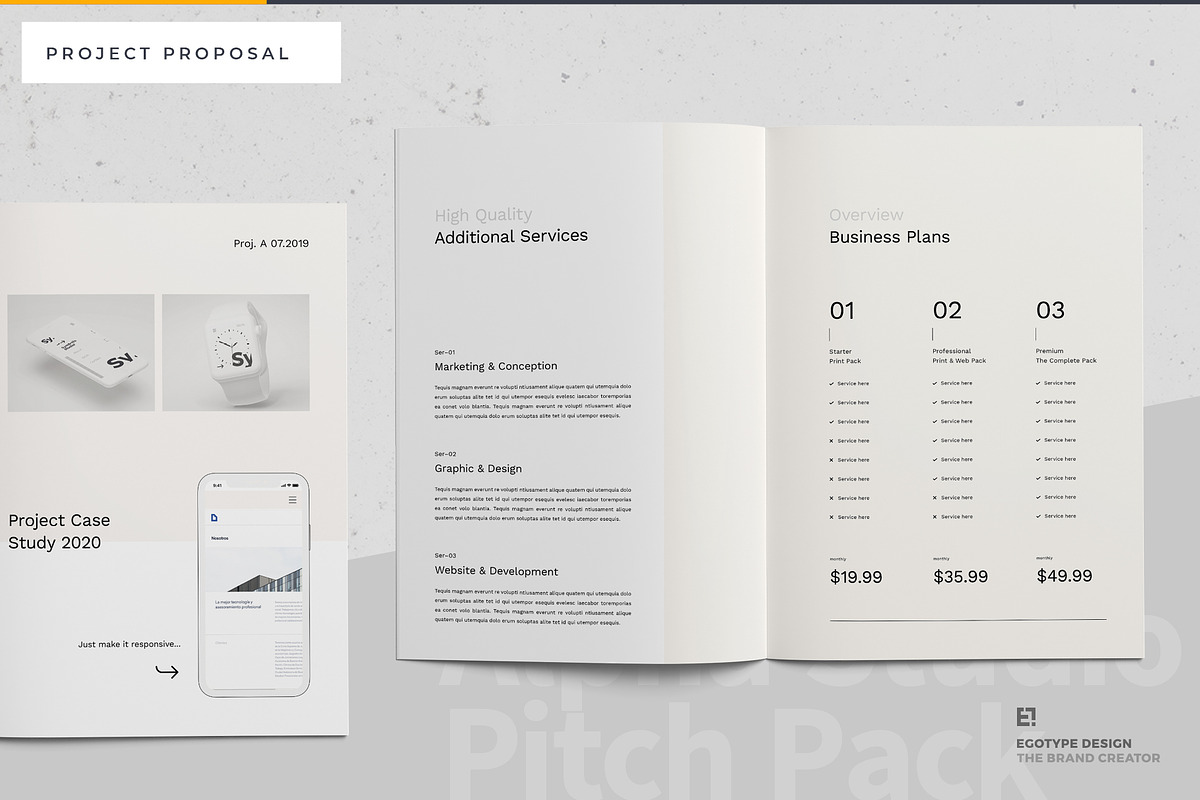 Circle Project Proposal, a Brochure Template by Egotype (Photo 16 of 25)