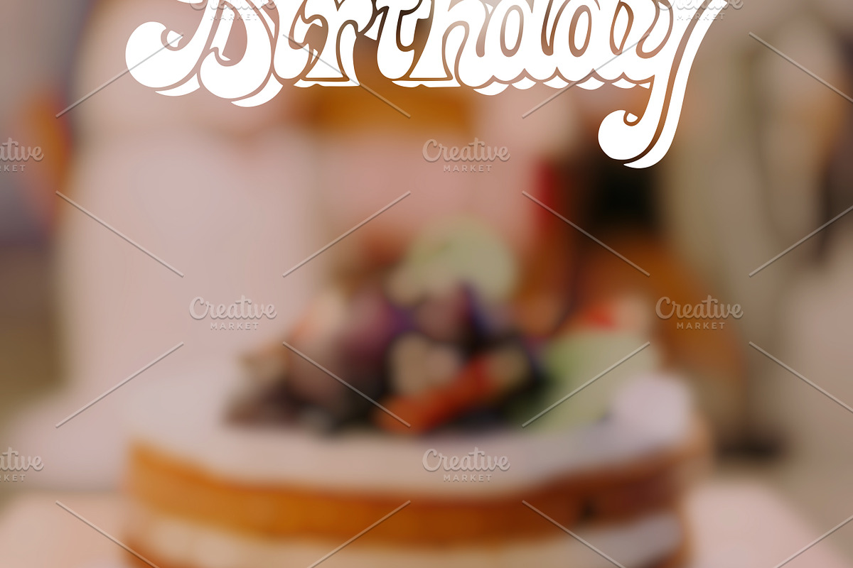Happy Birthday Text with Stars and H, a Holiday Photo by idea_design (Photo 3 of 10)