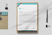 Letterhead Template, a Stationery Template by ResumeDevisers (Thumbnail 4 of 5)