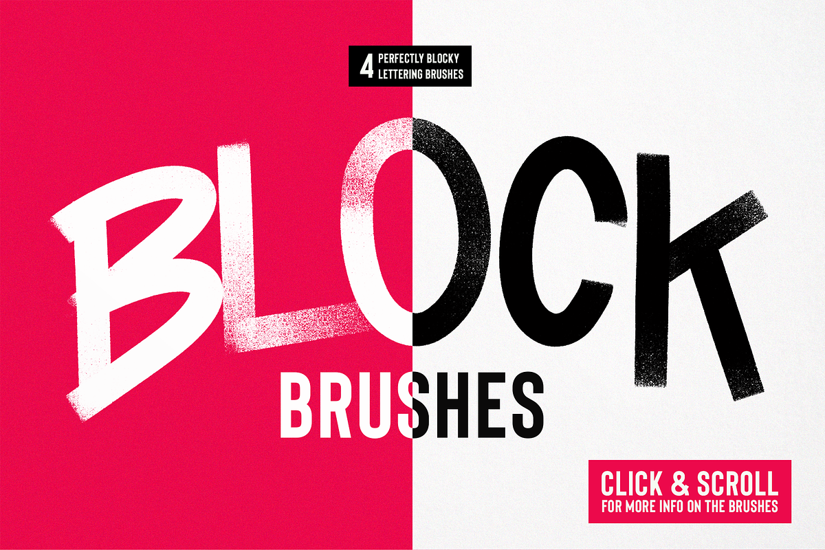 Lettering Bundle for Procreate, a Brush Add-On by BrushUp (Photo 5 of 15)