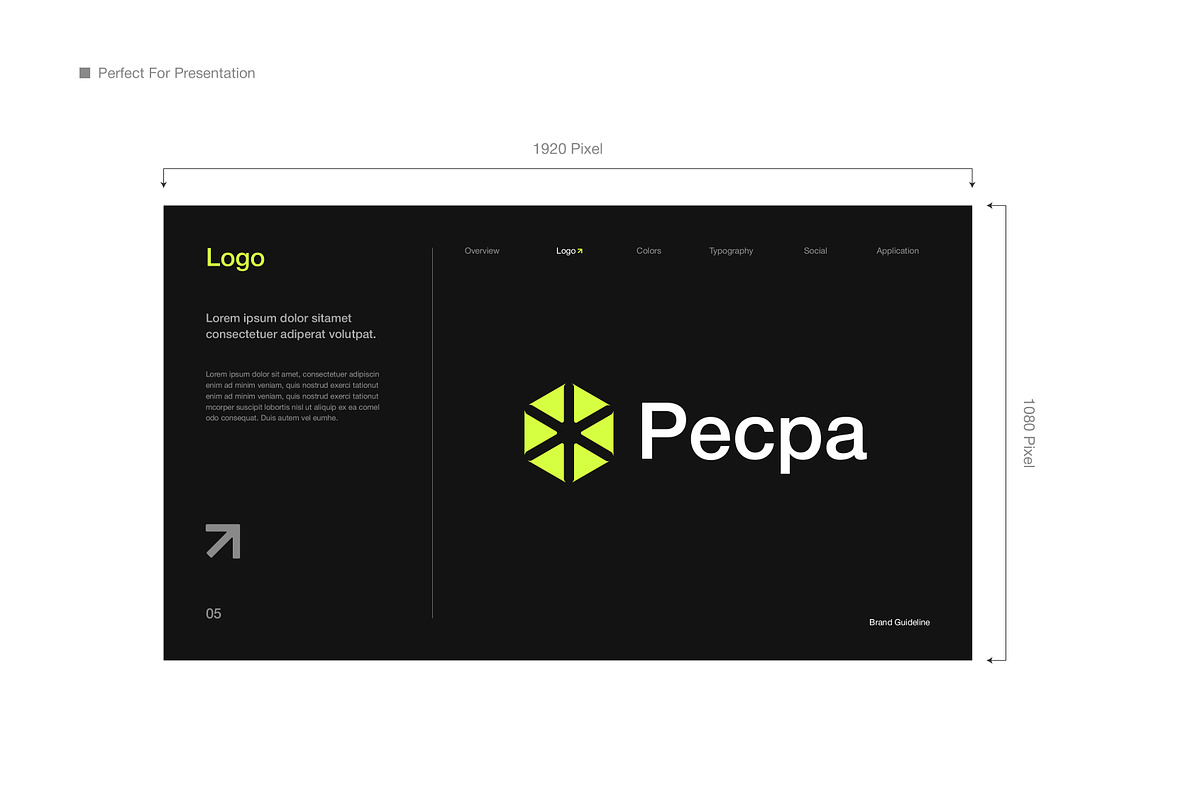 Minimal Brand Guidelines Template, a Branding & Logo Template by Templeste (Photo 4 of 6)