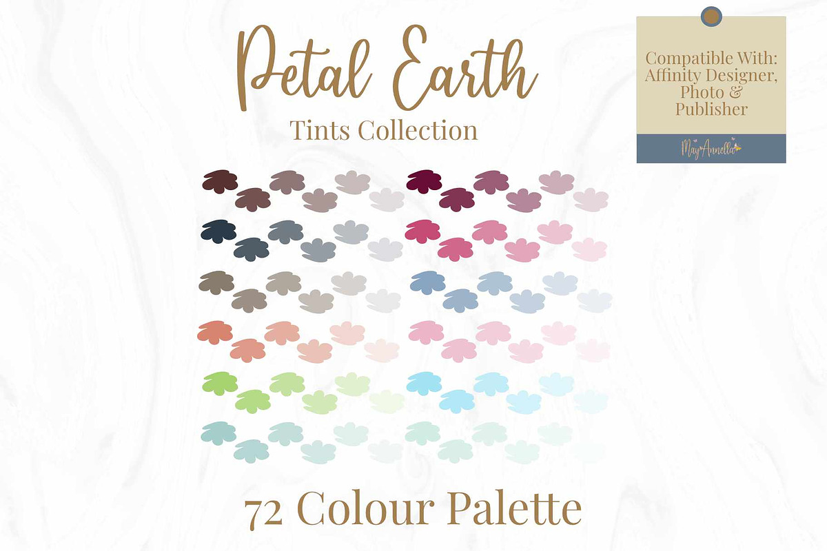 Soft Pastel Palette Affinity Suite, a Palette Add-On by May Annella (Photo 1 of 8)