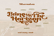 Morrello - Retro Decorative Serif, a Serif Font by PutraCetol Studio (Thumbnail 10 of 11)