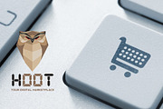 Hoot Your digital Marketplace, a Branding & Logo Template by LuisFaus (Thumbnail 1 of 4)