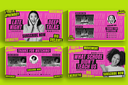 Youth Podcast Youtube thumbnail, a Social Media Template by Attype (Thumbnail 4 of 5)