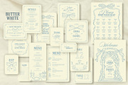 Blue dream wedding templates, a Stationery Template by Garden in frame (Thumbnail 8 of 9)