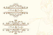 Set of floral covers, cards, frames, a Pattern Graphic by DeMih (Thumbnail 16 of 16)