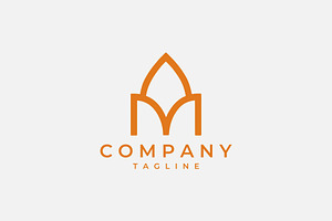 Abstract Letter M Monogram Logo, a Branding & Logo Template by Vectorium Studio