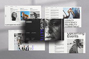 Newsletter Presentation Template, a Presentation Template by TemplatesForest (Thumbnail 1 of 6)