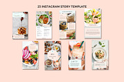 Food Instagram Template Bundle, a Social Media Template by Deepa Template Studio (Thumbnail 3 of 17)