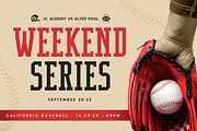 Varsity Modern - Sport Baseball Font, a Slab Serif Font by Hamz Studio (Thumbnail 9 of 12)