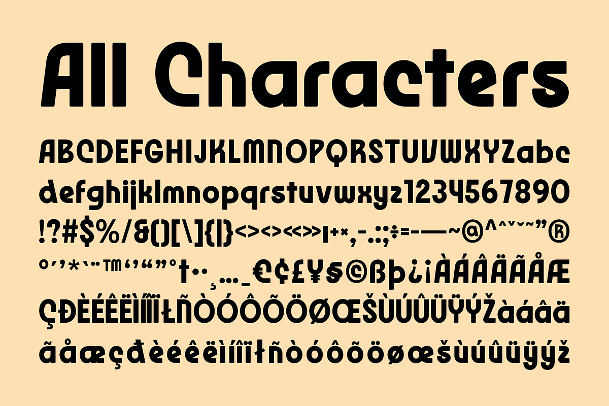 CS Robust – Bold Font, a Sans Serif Font by Craft Supply Co. (Photo 8 of 8)