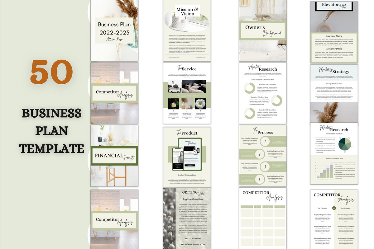 business plan template, online coach, a Packaging Mockup by Millennials Marketing (Photo 1 of 10)