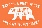 Natured - Modern and Fun Typeface, a Font by MuSan (Thumbnail 2 of 10)