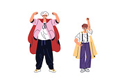Diverse people superheroes set, a Person Illustration by PaperTrident (Thumbnail 4 of 5)