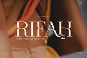 Rifah Elegant Serif Font, a Serif Font by Perfectype (Thumbnail 1 of 8)