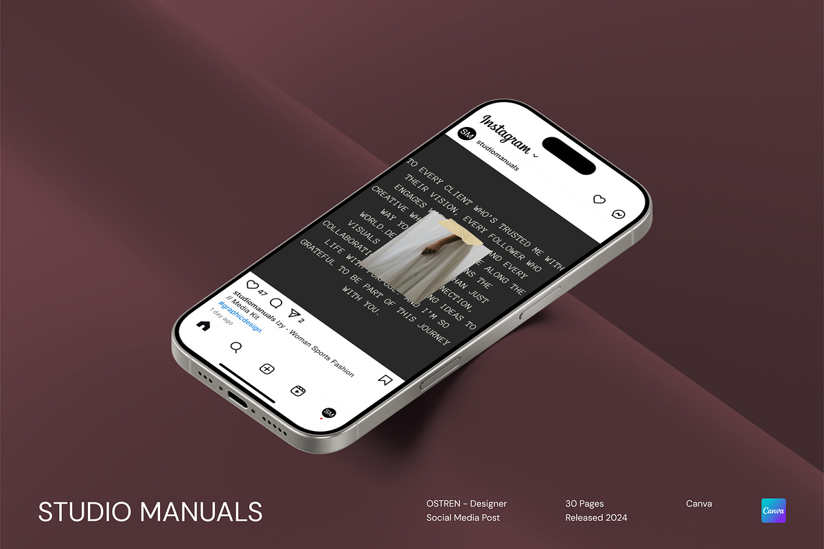 OSTREN - Designer Social Media Post, a Social Media Template by Studio Manuals (Photo 7 of 8)