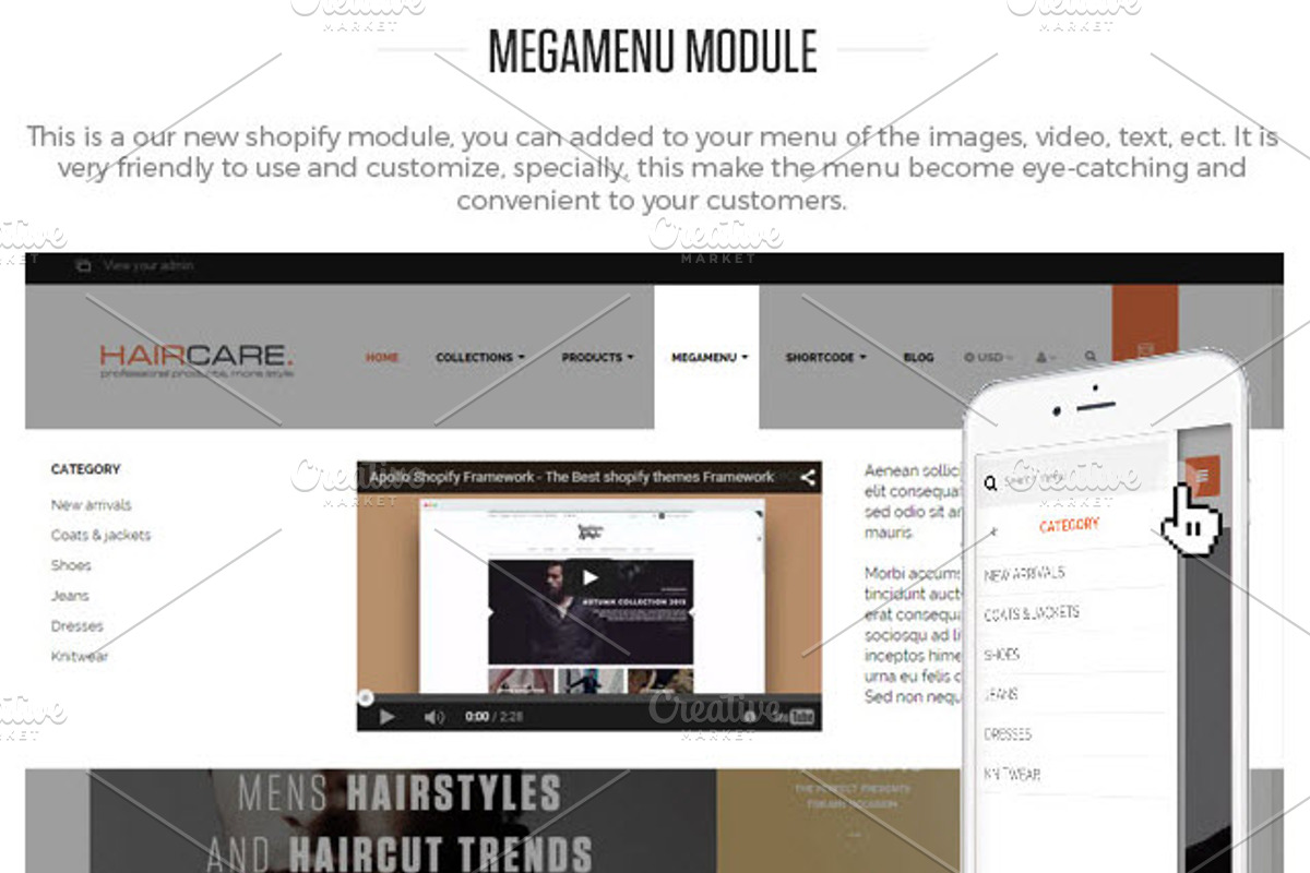 Ap Hair Care Shopify Theme, a Websites & App Template by apollotheme (Photo 7 of 15)