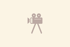 Camera Clipart Vector Design