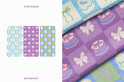 Vintage cakes, bows + BONUS patterns, a Food Illustration by My.Ordinarty (Thumbnail 9 of 11)