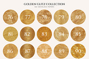 Golden Glitz Gold Seamless Textures, a Texture Graphic by Julia Dreams (Thumbnail 7 of 8)