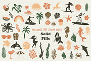 Tropical Icons, a Solid Icon by BirDIY Design (Thumbnail 2 of 10)