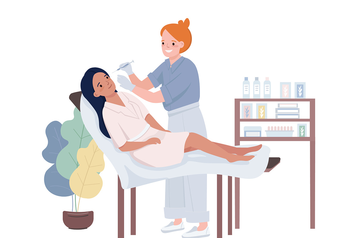 Beauty and spa characters bundle, a Person Illustration by IMG visuals characters (Photo 5 of 21)