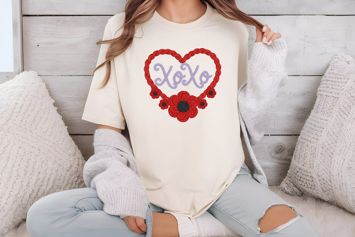 Xoxo- Valentin's Day Sublimation PNG, an Illustration by DreamCafeArt (Photo 4 of 8)