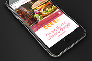 iPhone 6 App Design Mockup, an iPhone Mockup by illustrated (Thumbnail 2 of 5)